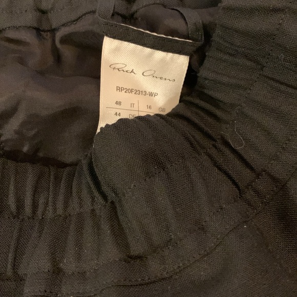 Rick Owens Dropped crotch Pants - Picture 5 of 10